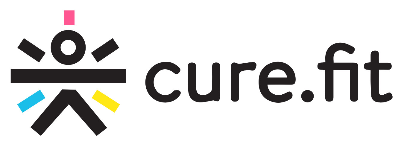 Curefit logo, representing a Salesable client
