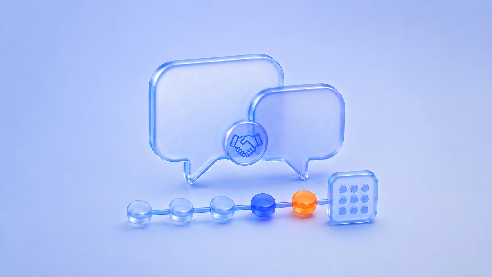 Revenue operations illustration representing sales processes, workflow management, and revenue operations